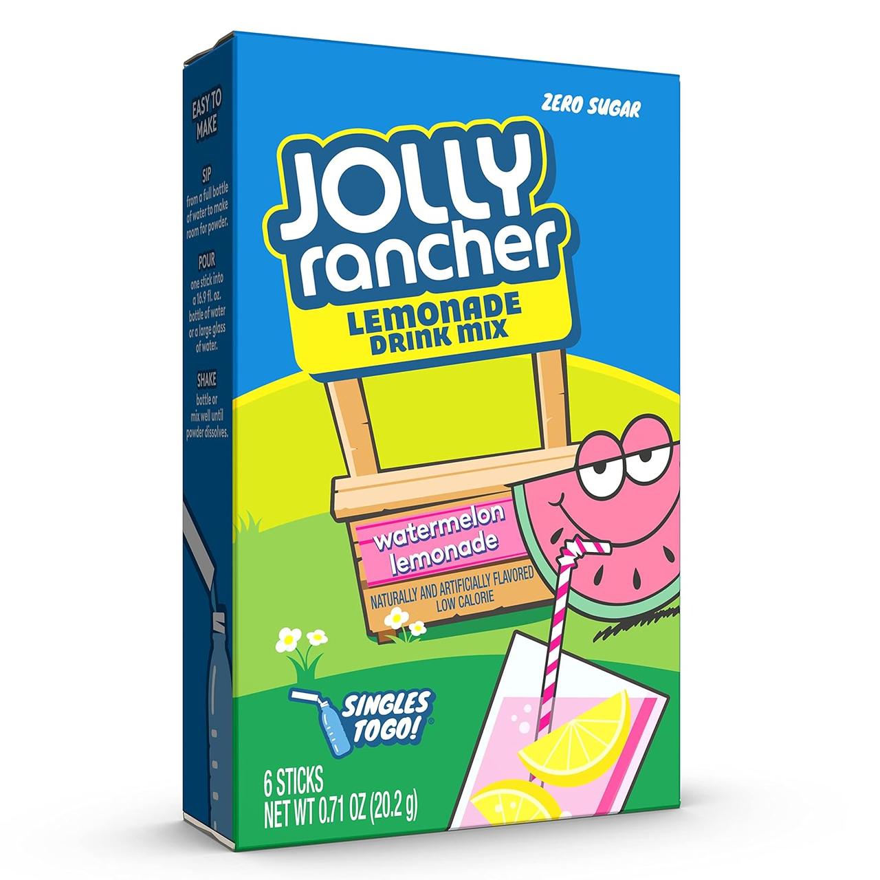 Порошковий напій Jolly Rancher Water Drink Mix Watermelon Lemonade 20.2г