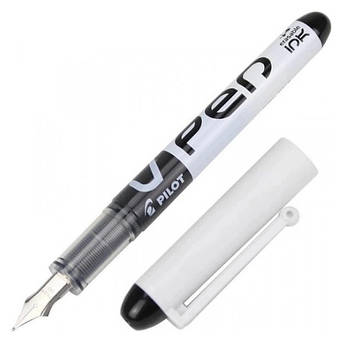Ручка перова чорна одноразова Pilot SVPN-4W-B