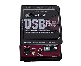 Дірект бокс Radial USB Pro