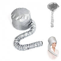 Rest Насадка шапочка на фен для догляду за волоссям RESTEQ. Термо-ковпак для сушіння волосся феном Bonnet