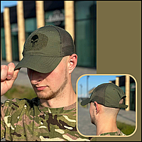 Армейская бейсболка каратель the punisher ,тактическая военная всу, полевые тактические головные уборы M / 55--56