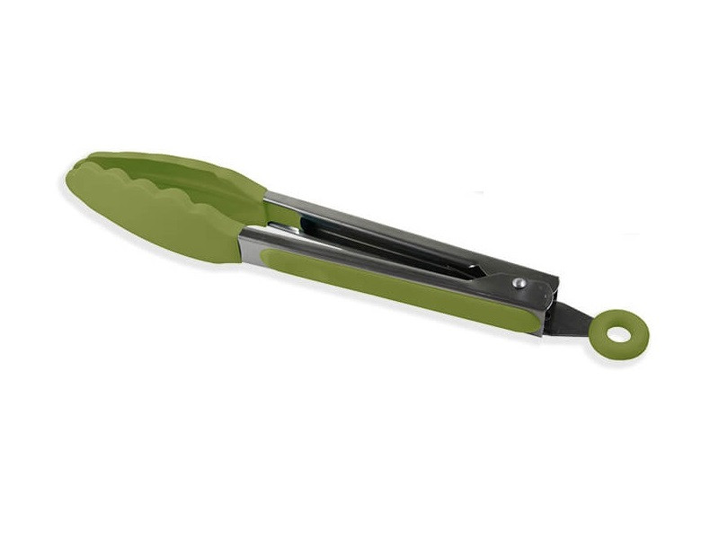 Щипці сервірувальні Maestro MR-1584, силіконові, 20 см, зелені