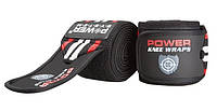 Спортивные бинты на колени Power System PS-3700 Knee Wraps Red/Black (пара) PRO_1020