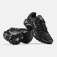 Кроссовки мужские Nike Air Max TN Plus повседневные черные кросы найк мужская спортивная обувь на лето
