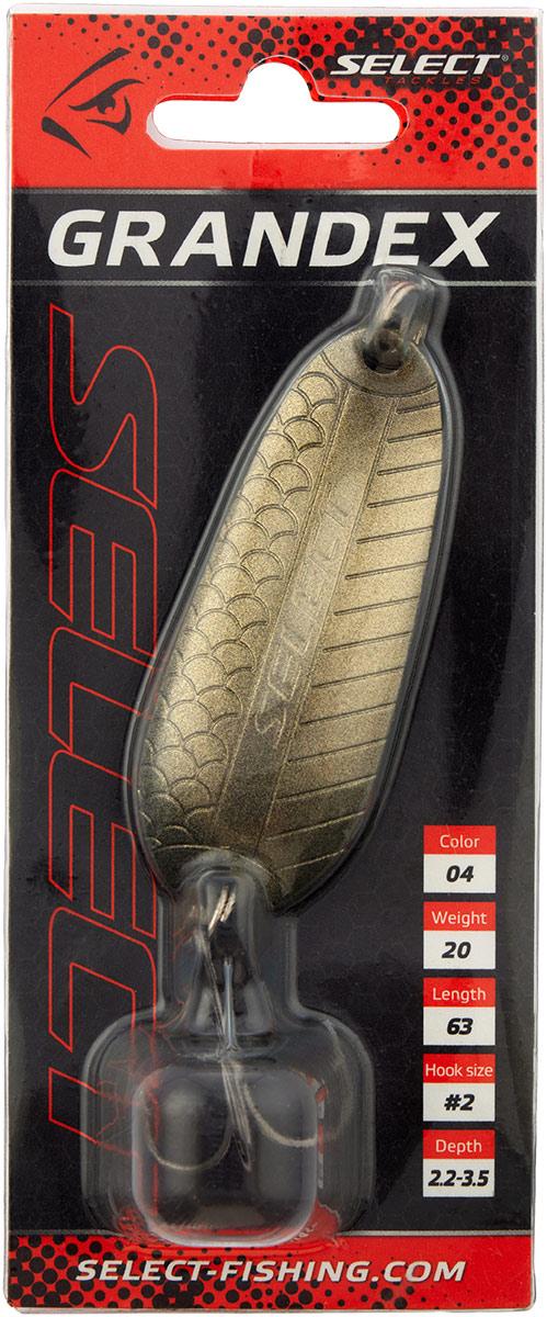 Блешня Select Grandex 20.0g 63 mm #04, фото 1