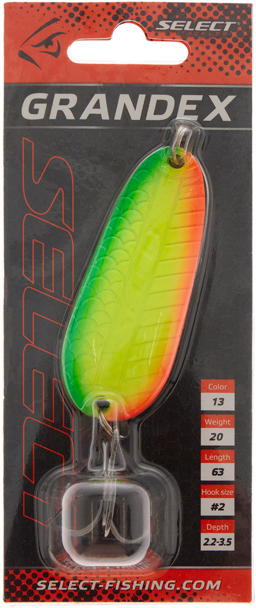 Блешня Select Grandex 20.0g 63 mm #13, фото 1