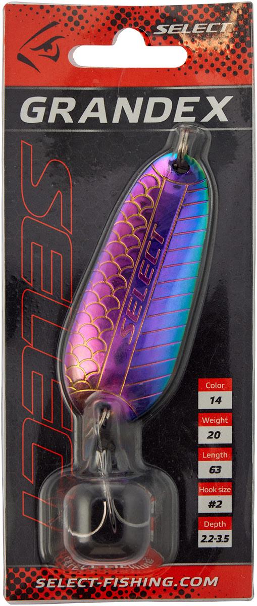 Блесна Select Grandex 20.0g 63mm #14, фото 1