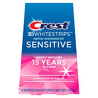 Отбеливающие полоски Crest 3D Whitestrips Sensitive Teeth Whitening Kit (36 шт)