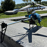 Вертоліт на радіоуправлінні "TORNADO" Синій 65см | Гвинтокрил на пульті управління | Гелікоптер на радіокеруванні, фото 7