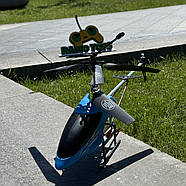 Вертоліт на радіоуправлінні "TORNADO" Синій 65см | Гвинтокрил на пульті управління | Гелікоптер на радіокеруванні, фото 3