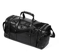 Качественная мужская городская сумка на плечо большая и вместительная дорожная сумка ручная кладь PRO_1349