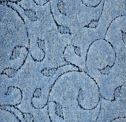 Ковролін ITC Alaska 506 Блакитний Побутовий ковролін Блакитний ковролін