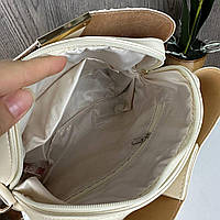 Женская сумка черная через плечо под рептилию, небольшая женская сумочка змеиная PRO_865