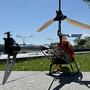 Вертоліт на радіоуправлінні "GROZA VITRIV" 43см | Гвинтокрил на пульті управління | Гелікоптер на радіокеруванні, фото 6