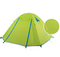 Палатка Naturehike P-Series IIII (4-х местный) 210T 65D polyester Graphic NH18Z044-P green PRO_4428