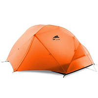Палатка 3F Ul Gear Floating cloud 1 (1-местный) 15D nylon 4 season orange PRO_8278