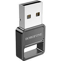 Бездротовий Bluetooth адаптер Borofone DH8 для комп'ютера і ноутбука USB BT 5.1,