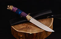 Подарочный нож ручной работы "Барс" австрийская нержавеющая сталь PRO_6000