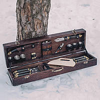 Подарочный набор шампуров ШЕРХАН Gorillas BBQ в деревянной коробке PRO_8625