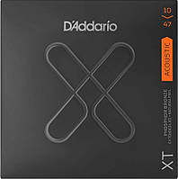 Струны для акустической гитары D'Addario XTAPB1047 XT Phosphor Bronze Extra Light 10 47 CS, код: 6729432