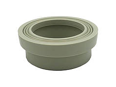 Бурт під фланець Ø40 поліпропіленовий сірий колір Asco®