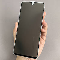 Защитное стекло для Motorola E40 приватное антишпион стекло на телефон моторола е40 черное prv