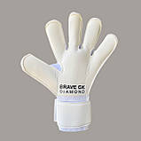 Рукавички дорослі воротарські BRAVE GK DIAMOND PURPLE, фото 4
