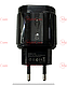 04-02-056. Зарядний пристрій 2 гніздо USB QC3.0 3А, чорний, фото 2