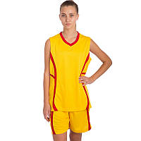 Форма баскетбольная женская Zelart Atlanta CO-1101 размер L цвет желтый mn