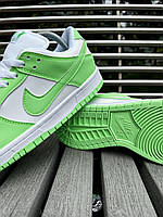 Кроссовки женские Nike SB Dunk (green & white) PRO_750