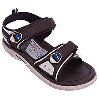 Босоніжки сандалі підліткові KITO ASD-Z0516-BLACK розмір 40 колір чорний mn