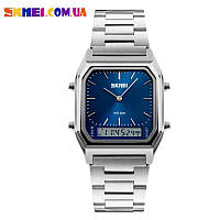 Мужские электронные наручные часы Skmei 1220 Синие