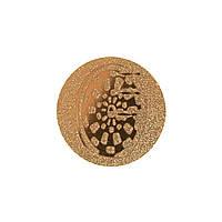 Жетон-наклейка 25мм Zelart Дартс 25-0023 цвет золотой mn