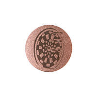 Жетон-наклейка 25мм Zelart Дартс 25-0023 цвет бронзовый mn