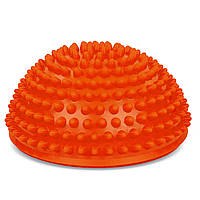Полусфера массажная балансировочная Zelart Balance Kit FI-4939 цвет оранжевый mn