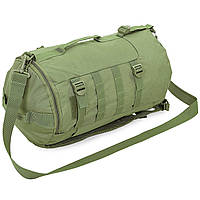 Рюкзак-сумка тактическая штурмовая RECORD TY-6010 цвет оливковый mn