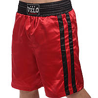 Шорты боксерские VELO VL-8110 размер XL цвет красный mn