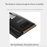 Машинка для стриження волосся тример VGR акумуляторна портативна G-040, фото 3