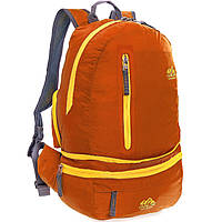 Рюкзак складной портативный 2в1 COLOR LIFE 2163 цвет оранжевый js