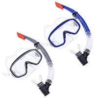 Набір для плавання маска з трубкою Zelart M138-SN50-4-PVC колір різні кольори mn