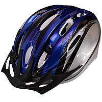 Велошлем кросс-кантри Zelart MV10 размер S (53-55) цвет синий mn