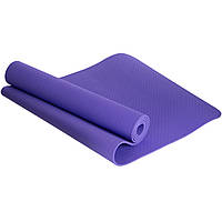 Коврик для фитнеса и йоги Zelart FI-4937 цвет фиолетовый js