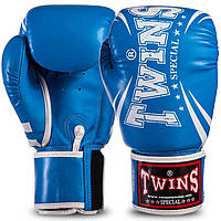Перчатки боксерские TWINS FBGVSD3-TW6 размер 14 унции цвет синий js