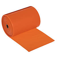 Лента эластичная для фитнеса и йоги Zelart FI-6256-20 цвет оранжевый js