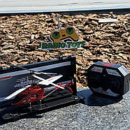 Вертоліт на радіоуправлінні ДРАКОН Червоний | Гвинтокрил на пульті управління | Гелікоптер на радіокеруванні, фото 3