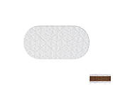 Матрац в ліжечко Smart Bed Oval 60x120 IngVart, кокосова койра, фото 3