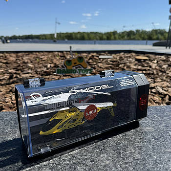 Вертоліт на радіоуправлінні ДРАКОН Жовтий | Гвинтокрил на пульті управління | Гелікоптер на радіокеруванні