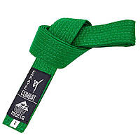 Пояс для кимоно MATSA MA-0040 размер 4, длина 270 см цвет зеленый js