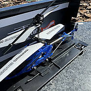 Вертоліт на радіоуправлінні ДРАКОН Синій | Гвинтокрил на пульті управління | Гелікоптер на радіокеруванні, фото 7