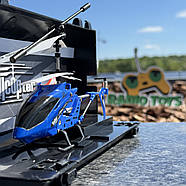 Вертоліт на радіоуправлінні ДРАКОН Синій | Гвинтокрил на пульті управління | Гелікоптер на радіокеруванні, фото 5